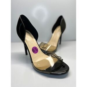 NINE WEST  heels Size  6.5 The Sexi Open Peep Toe Design Whit A High Stiletto